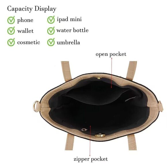 Bag Pebble Grain Domed Satchel - Picture 9 of 9